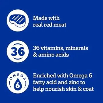 Premium High Protein Beef and Lamb Dog Food, 18 lb