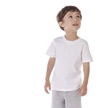 Gerber Baby & Toddler Solid T-Shirts 5-Pack - Black