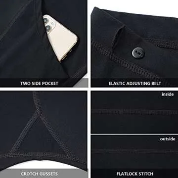 Foucome Women's Maternity Yoga Pants for Comfort & Style