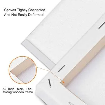 Multi Pack Stretched Canvases for All Artists 14 Packs