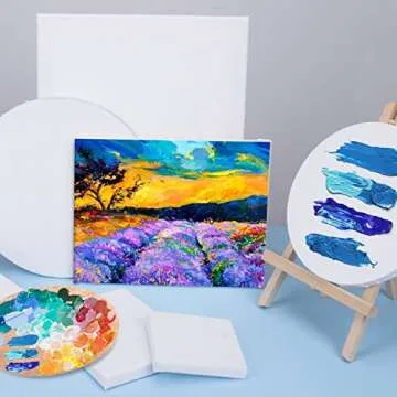 Multi Pack Stretched Canvases for All Artists 14 Packs