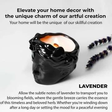 Luxury Aesthetic Candles with Wooden Wicks