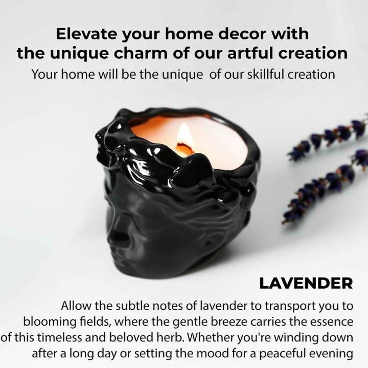 Luxury Aesthetic Candles with Wooden Wicks