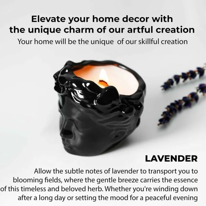 Luxury Aesthetic Candles with Wooden Wicks