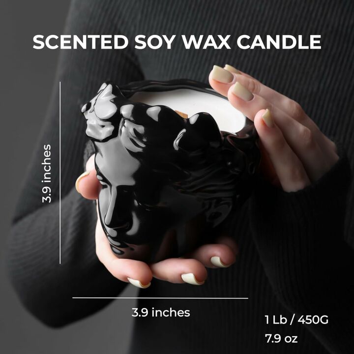 Luxury Aesthetic Candles with Wooden Wicks