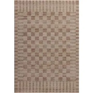 Loloi Amber Lewis Cali Collection CIL-06 Brick/Natural 2'-7" x 10'-0", .25" Pile Height, Runner Rug