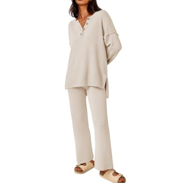 EFAN Women's Cozy Fall Lounge Set for Chic Comfort