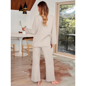 EFAN Women's Cozy Fall Lounge Set for Chic Comfort