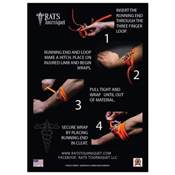RATS Tourniquet System | Compact & Versatile First Aid Tool | Life Saver