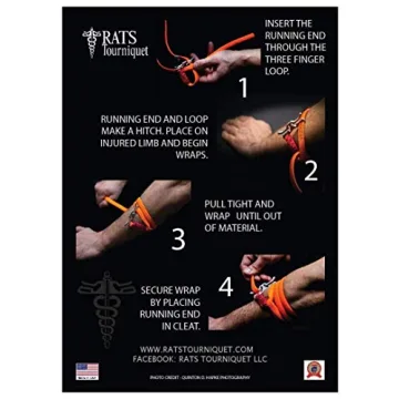 RATS Tourniquet System | Compact & Versatile First Aid Tool | Life Saver