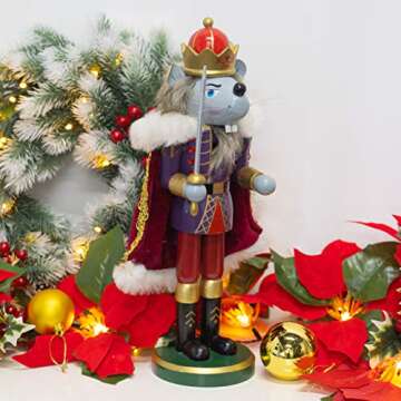 FUNPENY Nutcracker - 14" Christmas Decorative Collectible