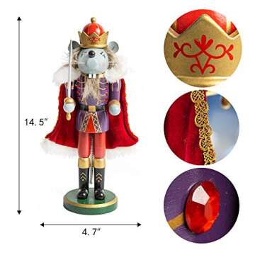 FUNPENY Nutcracker - 14" Christmas Decorative Collectible