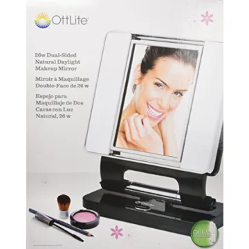 Ott-lite Natural Daylight Makeup Mirror for Flawless Beauty