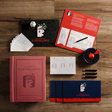 Scattergories Vintage Bookshelf Edition for Family Fun