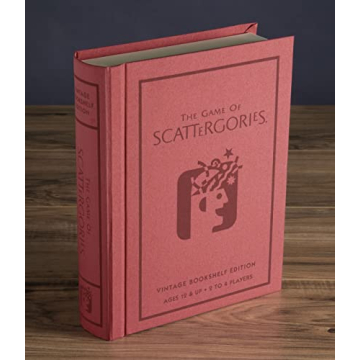Scattergories Vintage Bookshelf Edition for Family Fun