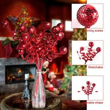 Elevate Your Holiday Decor with ZHANYIGY Sequins Picks