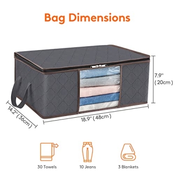 Lifewit Foldable Storage Bags Durable Organizers 3 Pack