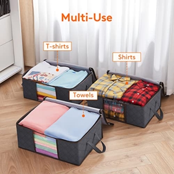 Lifewit Foldable Storage Bags Durable Organizers 3 Pack