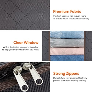 Lifewit Foldable Storage Bags Durable Organizers 3 Pack