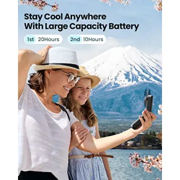 Gaiatop Portable Handheld Fan - USB Rechargeable Cool Relief