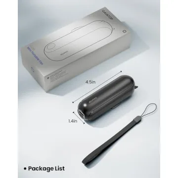 Gaiatop Portable Handheld Fan - USB Rechargeable Cool Relief