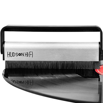 Hudson Hi-Fi Vinyl Record Cleaner Brush - Anti Static Brush for Vinyl Records - Gentle & Effective R...