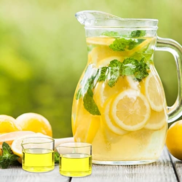 4 Pcs Mini Glass Pitcher Set for Home Entertaining