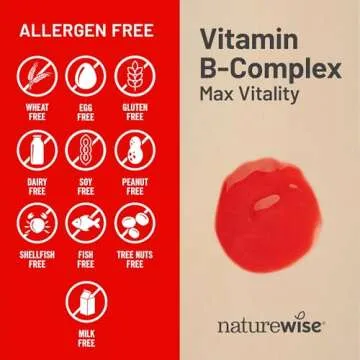 NatureWise Vitamin B Complex for Women and Men - with Folic Acid Biotin B1 B2 B3 B6 B12 - Support Cellular Energy & Mental Clarity - Gluten & Dairy Free, Non-GMO - 360 Softgels[1-Year Supply]