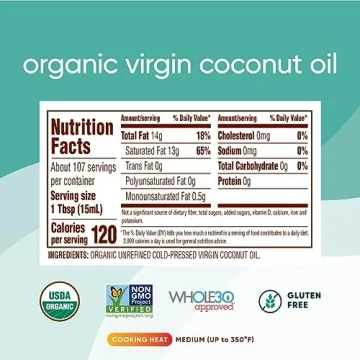 Nutiva Organic Coconut Oil - 54 Fl Oz Versatile Health Oil