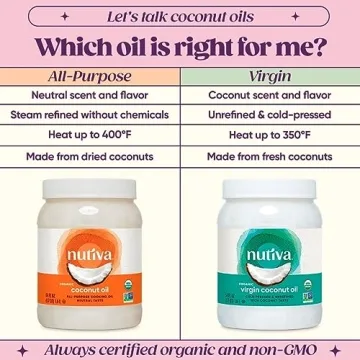 Nutiva Organic Coconut Oil - 54 Fl Oz Versatile Health Oil