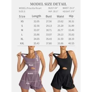 AUTOMET Womens Workout Rompers Jumpsuits Casual One Piece Bodysuits Sleeveless Outfits Yoga Fashion Pilates Tank Top White XS