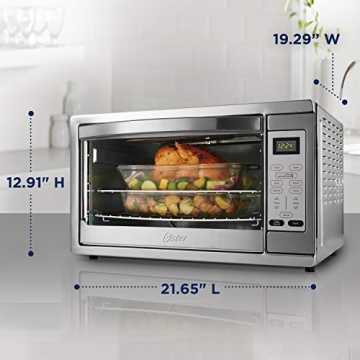 Oster 7-in-1 Toaster Oven for Large Pizzas and More