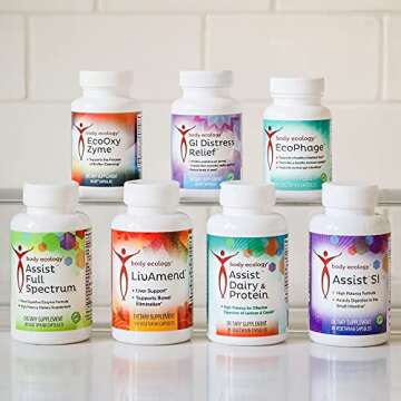 Body Ecology Assist Dairy and Protein | High Potency Supplements for Effective Digestion of Lactose and Casein | Supports Healthy Digestion | 90 Vegetarian Count