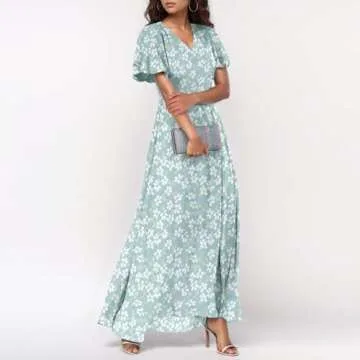 MABUTINGTI Chiffon Dresses for Women Summer Women Chiffon Dress Spring Chiffon Dresses for Women 2025 Womens Chiffon Dresses Plus Size Chiffon Dresses for Women Plus Size Chiffon Dresses