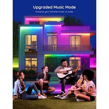 Govee Outdoor LED Strip Lights - 65.6ft RGBIC Smart Lights for Patio Decor, Alexa & Google Assistant...