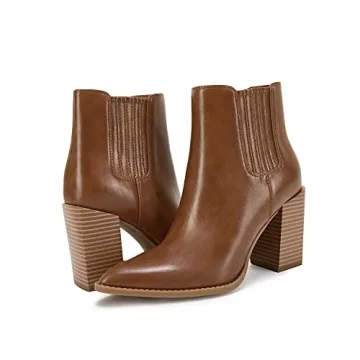 Ricristy Stylish Women's Chelsea Ankle Boots with Comfort