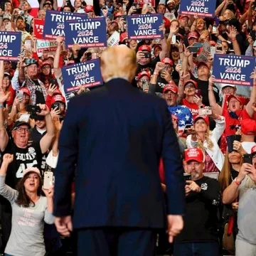 Trump Vance Yard Sign 2024 - 18x12 Support Your Candidate
