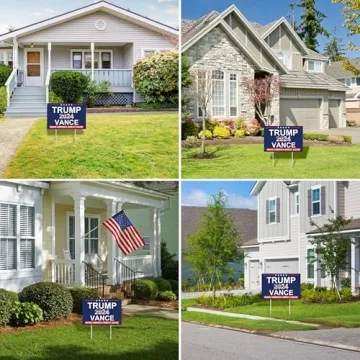 Trump Vance Yard Sign 2024 - 18x12 Support Your Candidate