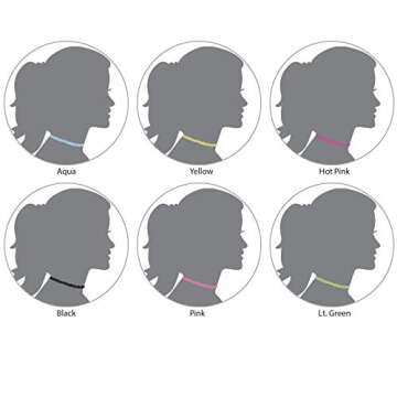 BodyJ4You Tattoo Choker Necklace - 90s Vintage Style