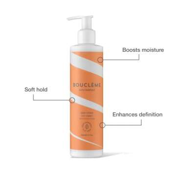 Bouclème Seal + Shield Curl Cream - Humidity Blocking Vegan Curl Cream - 10.1 fl oz