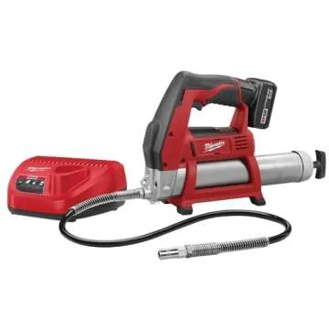 Milwaukee 2446-21XC M12 12-Volt Cordless Grease Gun for Easy Maintenance