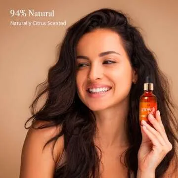 Red by Kiss Growth MD Hair Growth Scalp Serum, Biotin, Niacinamide, Panthenol, Rosemary Oil Infused, Made with 100% Natural Ingredients, USDA Certified Organic Oils, Non-GMO