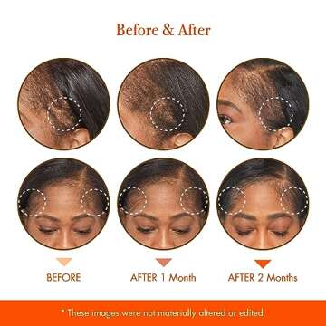 Red by Kiss Growth MD Hair Growth Scalp Serum, Biotin, Niacinamide, Panthenol, Rosemary Oil Infused, Made with 100% Natural Ingredients, USDA Certified Organic Oils, Non-GMO