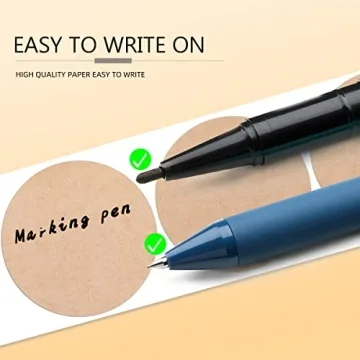 PARLAIM 3" Color Coding Dot Stickers in Dispenser Box