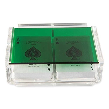 Elegant La Canasta Card Holder with 2 Decks