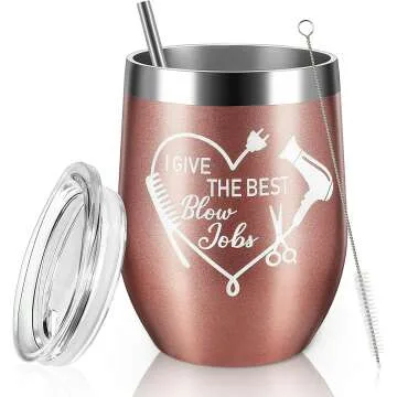 Hairstylist Wine Tumbler - Perfect Gift for Friends