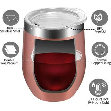 Hairstylist Wine Tumbler - Perfect Gift for Friends