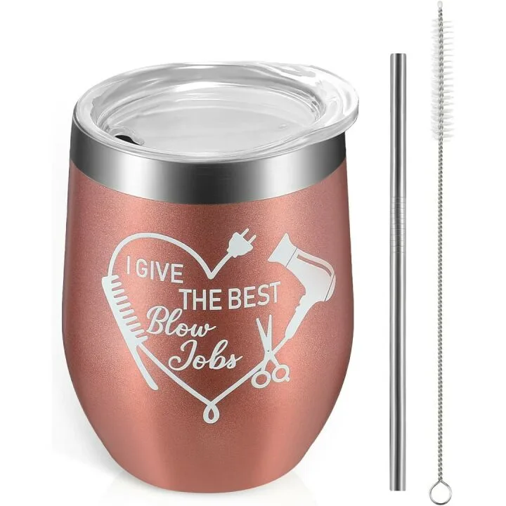 Hairstylist Wine Tumbler - Perfect Gift for Friends