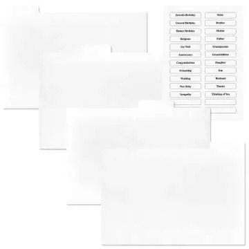 Current Greeting Card Organizer Box with Dividers - Store 140+ Christmas, Valentine, & Birthday Cards, Recipe Cards, Photo Collections, Postcards, Stationery, 7" x 9" x 9-1/2"