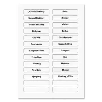 Current Greeting Card Organizer Box with Dividers - Store 140+ Christmas, Valentine, & Birthday Cards, Recipe Cards, Photo Collections, Postcards, Stationery, 7" x 9" x 9-1/2"